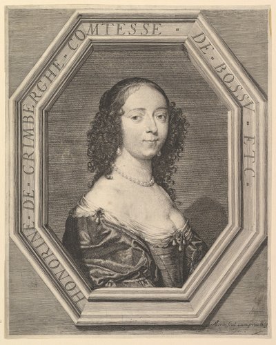 Honorine de Grimberghe, condessa de Bossu. de Jean Morin
