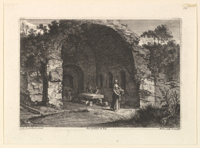 La Caffarella ou Grotte dEgerie. de Jean Morin