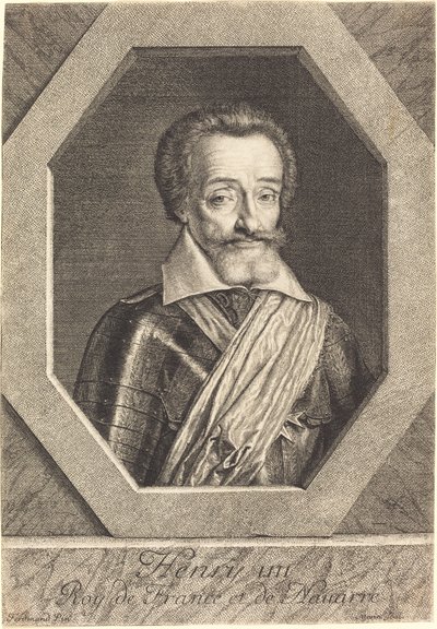 Henrique IV de Jean Morin after Louis Elle I
