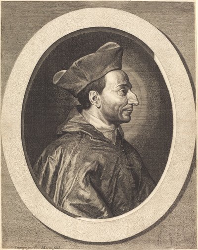São Carlos, Cardeal Borromeu de Jean Morin after Philippe de Champaigne