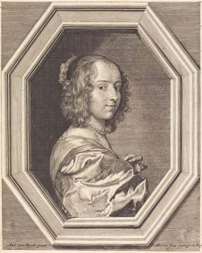 Marguerite Limão de Jean Morin after Sir Anthony van Dyck