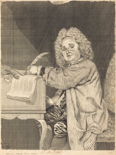 J.-B. Rebelde de Jean Moyreau, Antoine Watteau