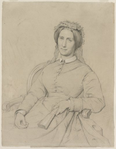 Madame Hippolyte Flandrin (Aimee Ancelot) de Jean Paul Flandrin