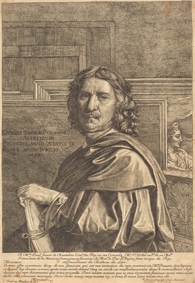Nicholas Poussin de Jean Pesne after Nicolas Poussin