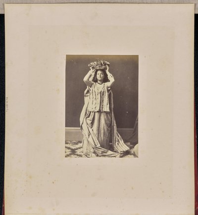 [Retrato de uma mulher]. de Jean Pierre Bertrand Eugène Pégot Ogier