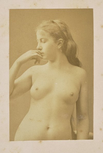 [Retrato de uma mulher, nua]. de Jean Pierre Bertrand Eugène Pégot Ogier