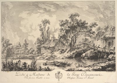 Paisagem, 1759. de Jean-Pierre Houel
