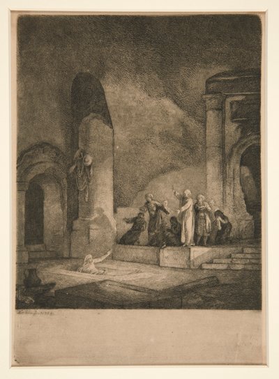 Levantamento de Lázaro de Jean Pierre Norblin