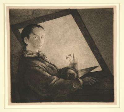 Auto-retrato de Jean Pierre Norblin