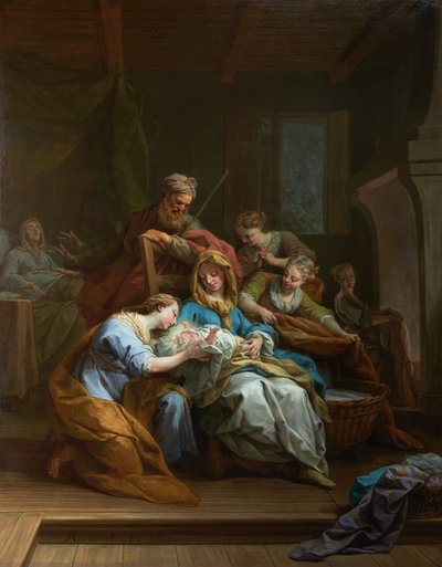 Francês: La Nativité de la Vierge de Jean Restout