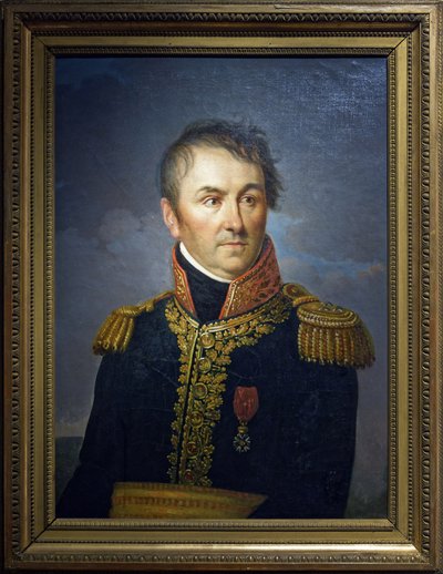 General em uniforme grande, c.1800-15 (óleo sobre tela) de Jean Sebastien Rouillard