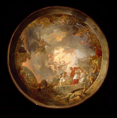 São Carlo Borromeu atendendo às vítimas da peste de Jean Simon Berthelemy