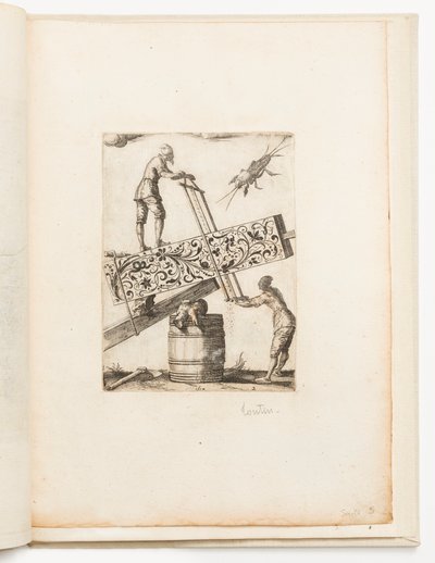 Placa 2, de Si quid melius videris (A Suite of Blackwork Designs) de Jean Toutin