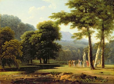 Paisagem de Jean Victor Bertin