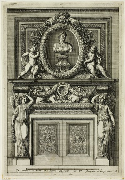 Chaminés à italiana de Jean le Pautre