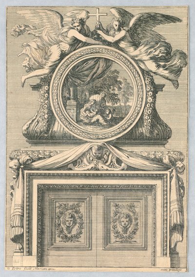 Design para Mantlepiece, de "Cheminées a la Modern" de Jean le Pautre