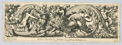 Frieze, de "Caça e Folhagem" de Jean le Pautre