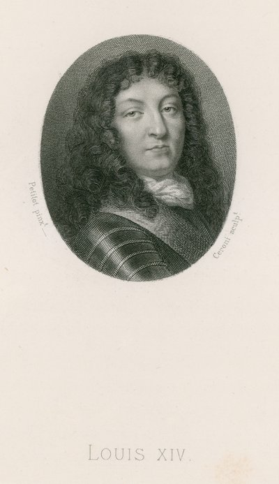 Rei, louis, xiv de Jean the Elder Petitot