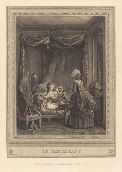 Restaurante de Jeanne Deny or Martial Deny after Niclas Lafrensen II