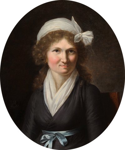 Retrato de uma mulher na época do Directoire de Jeanne Elisabeth Chaudet