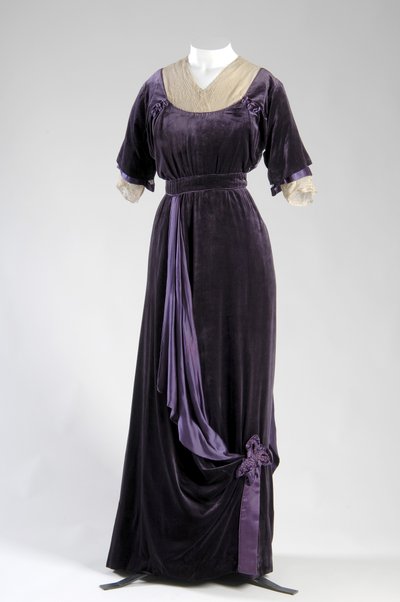 Vestido à tarde de Jeanne Paquin