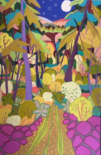 Floresta Noturna Fantasiosa de Jeff Ferst