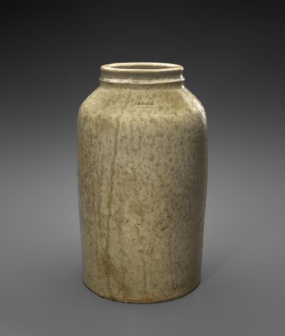 Jar, c. 1850-1860 (grés vitrificado alcalino) de Jefferson S. Nash Pottery
