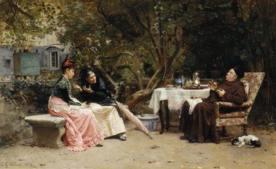 A Reprimenda, 1874. de Jehan Georges Vibert