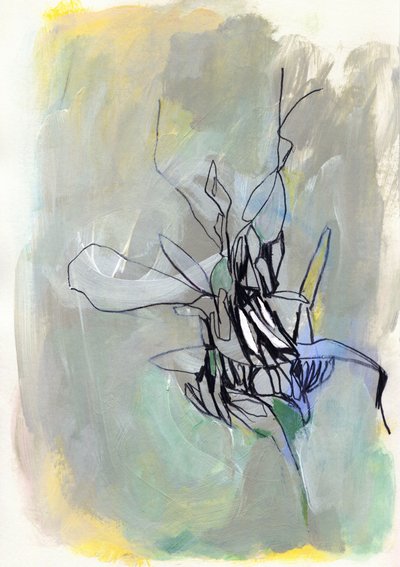 Flores botânicas abstratas de Jenja Braun