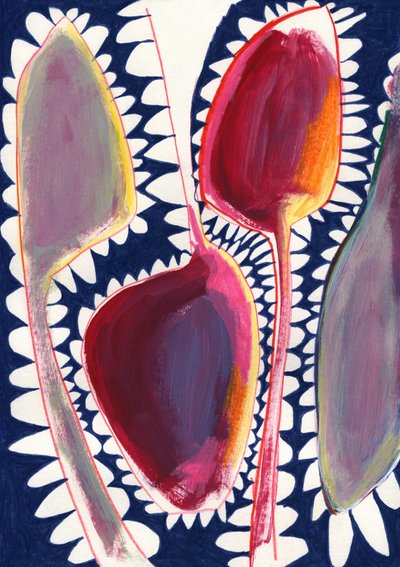 Formas abstratas vibrantes de Jenja Braun