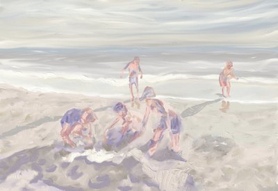 Brincadeiras na praia de sonho de Jenna Alheit