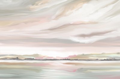 Paisagem serena em tons pastel de Jenna Alheit