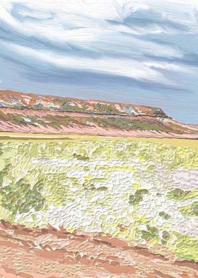 A Vasta Planície do Deserto de Jenna Alheit