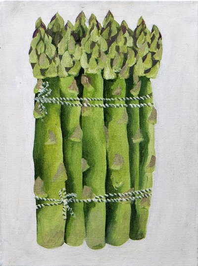 Espargos,2013 (acrílico sobre tela) de Jennifer Abbott