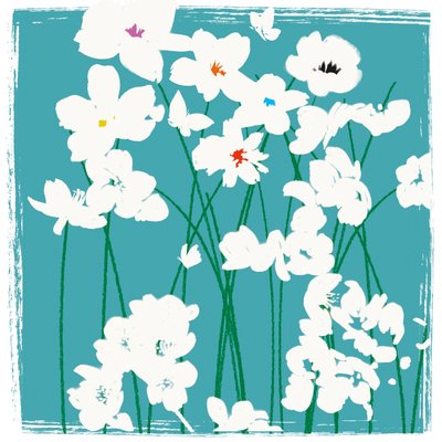 Flores de Turquesa de Jenny Frean