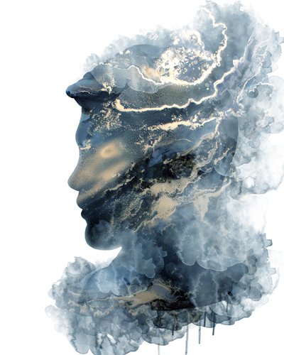 Mulher de Tinta Etérea de Jenny Nielsen