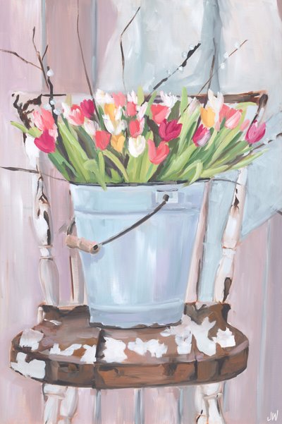 Cesto de flores de Jenny Westenhofer