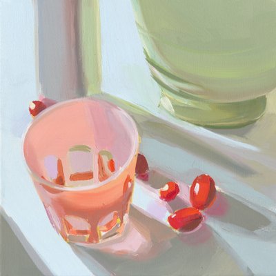 Vidro rosa de Jenny Westenhofer