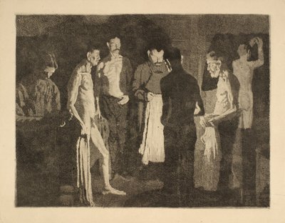 Na hora de dormir no albergue de Jens Birkholm