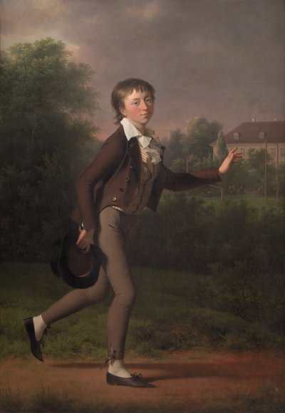 Um Menino Correndo. Markus Holst von Schmidt de Jens Juel