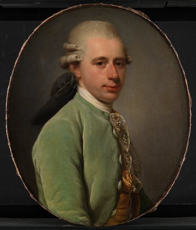 Postmaster General Frederik Hauch quando jovem de Jens Juel