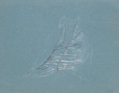 Colete masculino em seda, estudo para o retrato de Jean-Alphonse Turrettini de Jens Juel