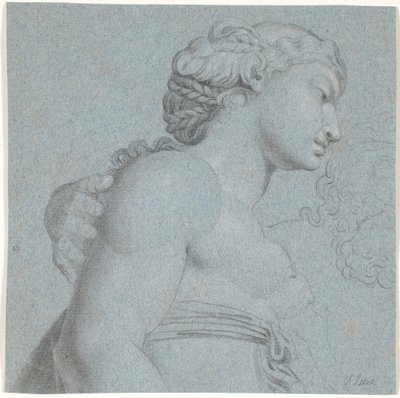 Júpiter e Juno, cópia após Annibale Carracci de Jens Juel