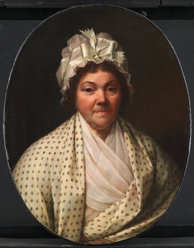 Cecilie Marie Elisabeth Schouw, nascida Bagge, mãe da esposa de Johan Schouw de Jens Juel
