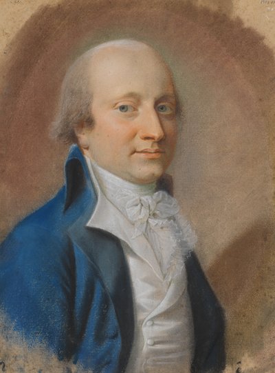 Retrato de um cavalheiro, presumivelmente um Blücher de Jens Juel