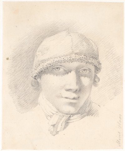 Autorretrato na juventude de Jens Juel