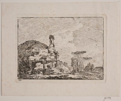 Ruínas antigas de Jens Petersen Lund