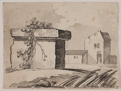 Ruína e casa de Jens Petersen Lund