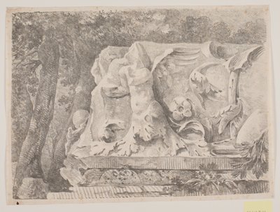 fragmento de escultura de Jens Petersen Lund