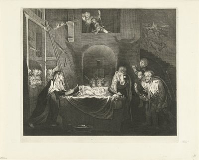 Adoração dos pastores de Jeremias Falck